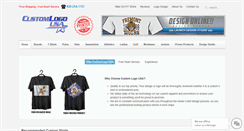 Desktop Screenshot of customlogousa.com